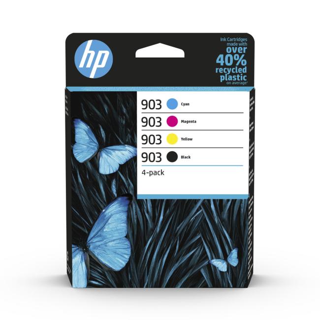 [HP673000] Atramentová náplň HP 903 CMYK Original Ing Cartridge 4-pack nahrada za 3HZ51AE