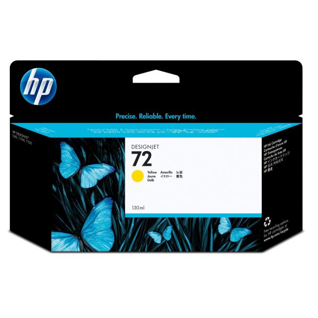 [HP937300] Atramentová náplň HP C9373A HP 72 yellow (130 ml) pre DesignJet T610/T620/T790/T770