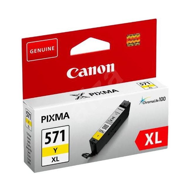 [CA032676] Atramentová náplň Canon CLI-571Y pre MG 5750/5751/6850/6851/7750/7751 yellow XL (11 ml)