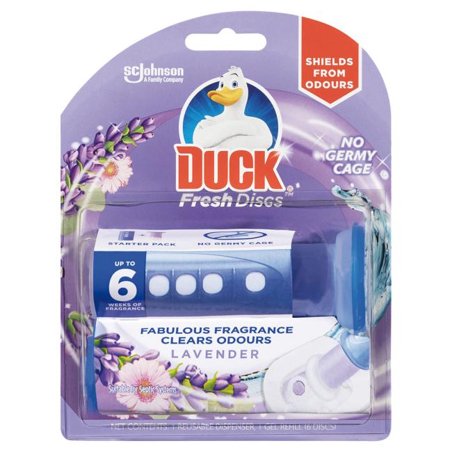 [HY165060] DUCK Fresh Discs WC gél 36 ml Levanduľa