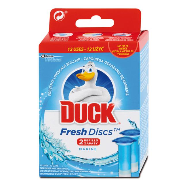 [HY608588] Náhrada DUCK Fresh Discs WC gél 2 x 36 ml Marine