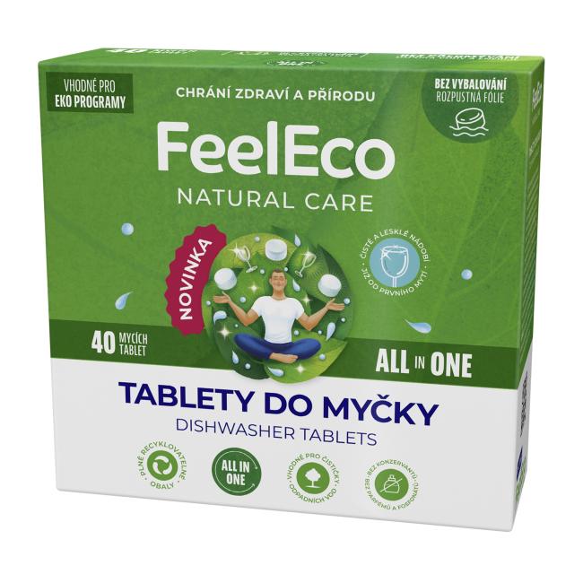 [HY776221] Feel Eco tablety do umývačky All in One 40 ks
