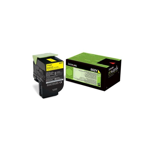 [LK030897] Toner Lexmark 802Y yellow (1.000 str.) pre CX310/CX410/CX510