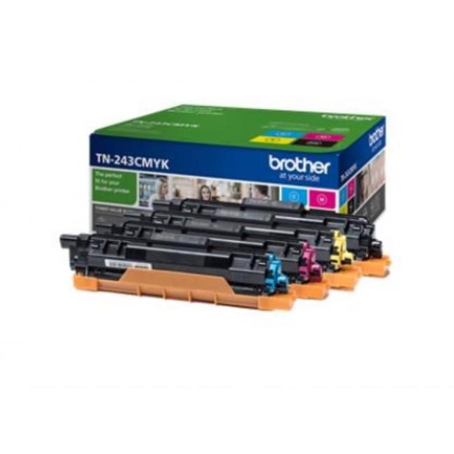 [PP041624] Toner Brother TN-243 sada pre HL-L3210CW/L3270CDW/DCP-L3510CDW/L3550CDW K/C/M/Y (1.000 str.)