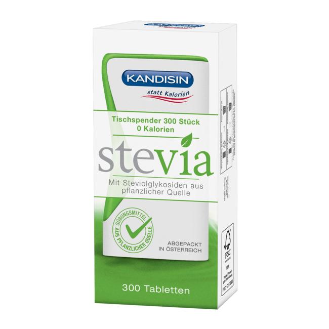 [PT649720] Sladidlo Stevia Kandisin tablety 300 tabliet