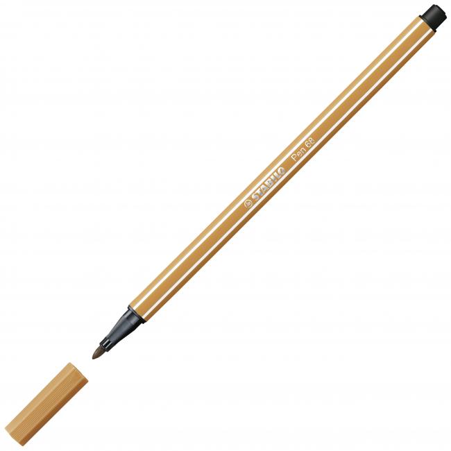 [ST006889] Popisovač STABILO Pen 68 tmavookrový