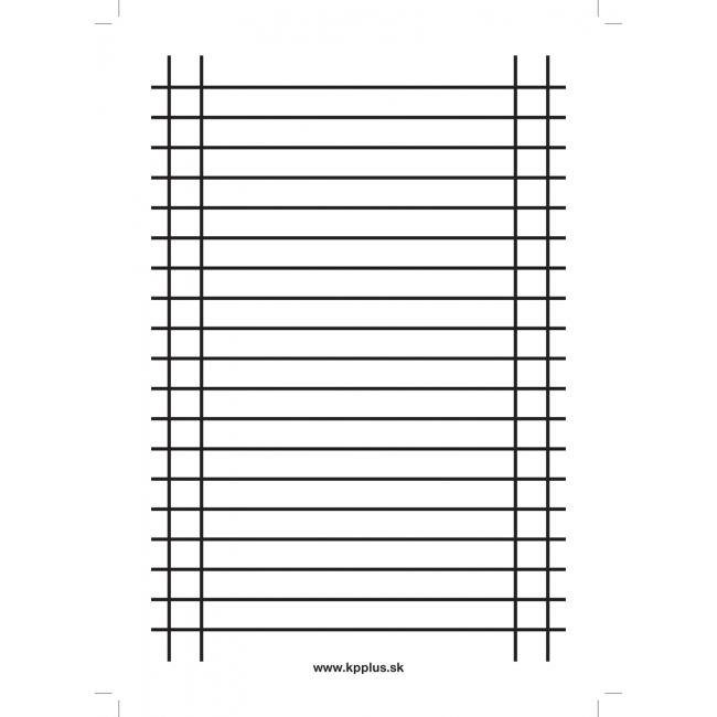[XX010196] Písacia podložka papierová lakovaná A4