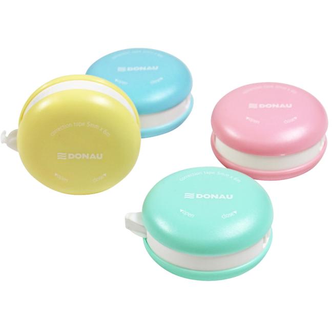 [DO410916] Korekčný roller DONAU Makrónka, 5 mm x 6 m, display 16 ks