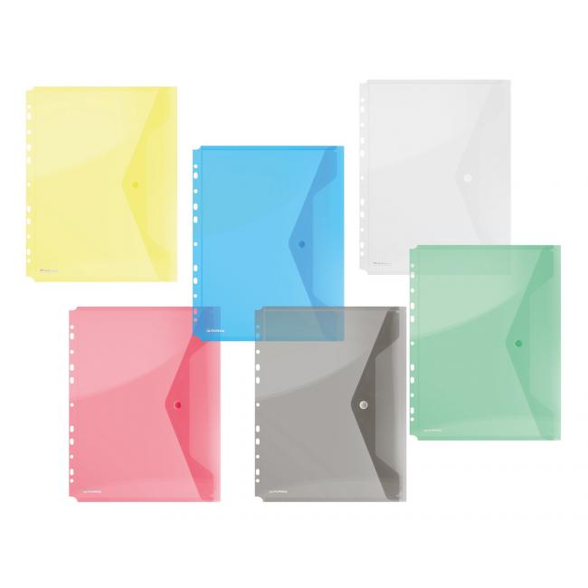 [DO854010] Plastový obal A4 s cvočkom a eurodierovaním DONAU modrý