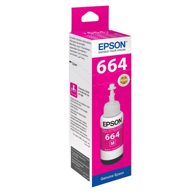[EP020251] Atramentová náplň Epson C13T66434A magenta pre L100/L200/L300/L1300/L355/L365/L386 (4.000 str.)