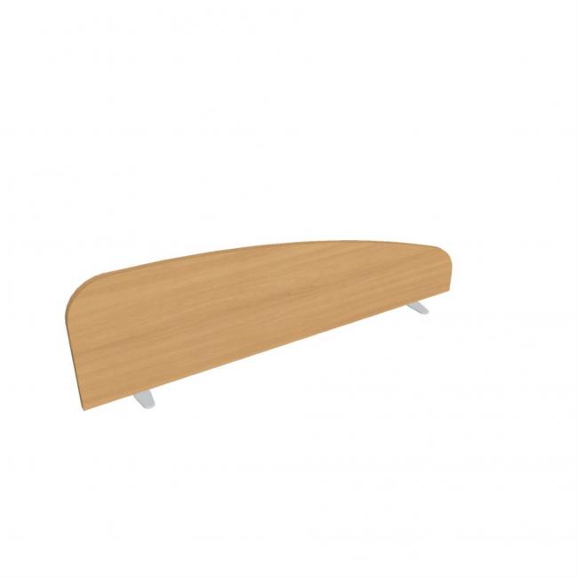 [ON135120] Paraván Hobis na plochu stola, oblý, 140 cm, buk