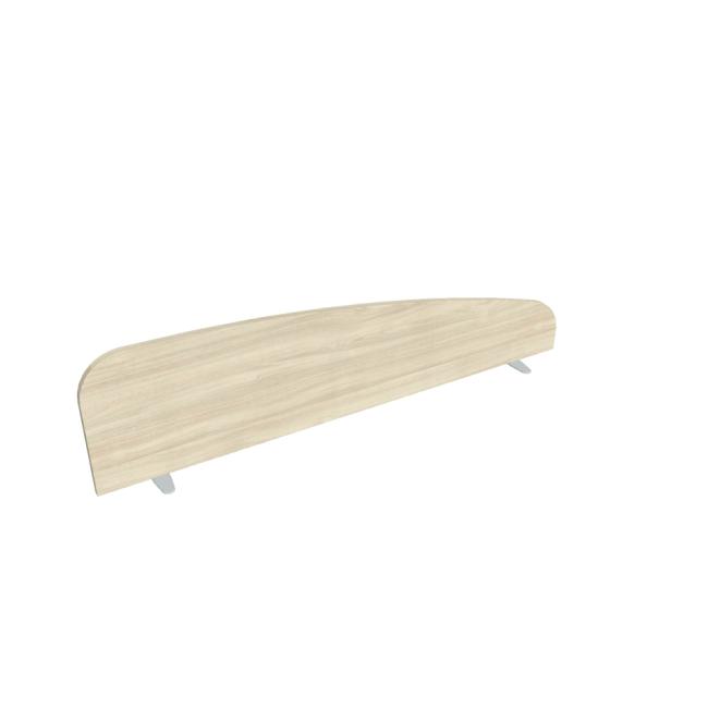 [ON215510] Paraván Hobis na plochu stola, oblý, 160 cm, agát