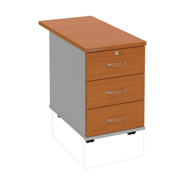 [ON238058] Kontajner Hobis, 40x60x80 cm, čerešňa/sivý